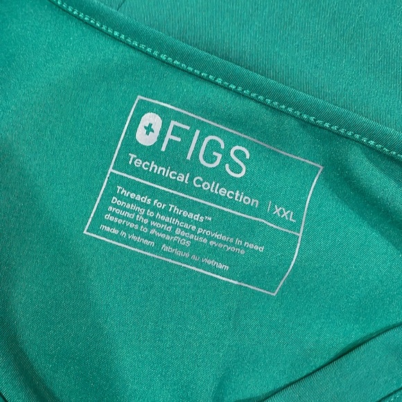 Figs hunter green scrub set xxl - Picture 6 of 6
